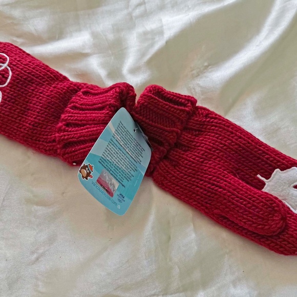 OLYMPICS OFFICIAL VANCOUVER 2010 MITTENS, RED MAPLE LEAF, YOUTH ONE SIZE, GENUIN - Picture 3 of 5